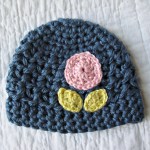 poppy hat blue